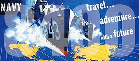 Navy Billboard - Kit Ship Graphics, TravelAdventure...with a Future Slogan