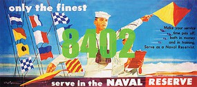 Serve in the Naval Reserve Billboard - Kit