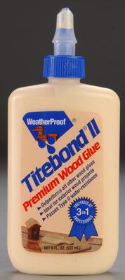 Titebond-Wood-Glue Titebond Water-Resistant Glue 8 oz Wood Glue #5003