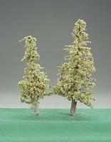 Timberline Lodge Pole Green Pine Trees w/Real Wood Trunks 4'' to 6'' (2) Model Railroad Tree #1113 Timberline Lodge Pole Green Pine Trees w/Real Wood Trunks 4'' to 6'' (2) Model Railroad Tree #1113