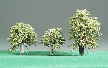 Timberline Lemon Deciduous Trees 3 to 5 (3) Model Railroad Tree #225