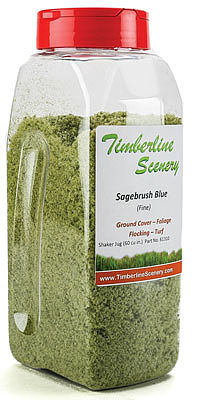 Timberline Shaker Sage Brush Blue (Fine) Model Railroad Grass Earth #61310