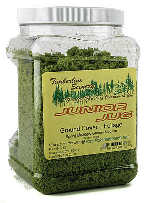 Timberline Medium Spring Meadow Green Ground Cover Junior Jug Model Railroad Ground Cover #62308