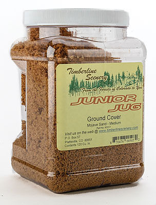 Timberline Mojave Sand (Medium) Ground Cover Junior Jug Model Railroad Grass Earth #62317