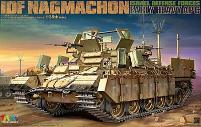 Tiger-Model IDF Nagmachon Heavy APC Fighting Vehicle Early Version Plastic Model Tank Kit 1/35 #4615