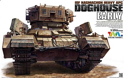 Tiger-Model IDF Nagmachon Doghouse Early APC Plastic Model Tank Kit 1/35 Scale #4624