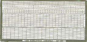 Toms US 3-Rail Ladder Set Plastic Model Ship Accessory 1/350 Scale #3501 Toms US 3-Rail Ladder Set Plastic Model Ship Accessory 1/350 Scale #3501