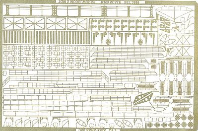 Toms USS Saratoga Detail Set for TSM Plastic Model Ship Accessory 1/350 Scale #3559
