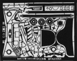 Toms WWI German Cockpit Detail Set Plastic Model Aircraft Accessory 1/28 Scale #402 Toms WWI German Cockpit Detail Set Plastic Model Aircraft Accessory 1/28 Scale #402