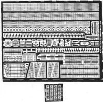 Toms WWII US Carrier Detail Set Plastic Model Ship Accessory 1/700 Scale #700 Toms WWII US Carrier Detail Set Plastic Model Ship Accessory 1/700 Scale #700