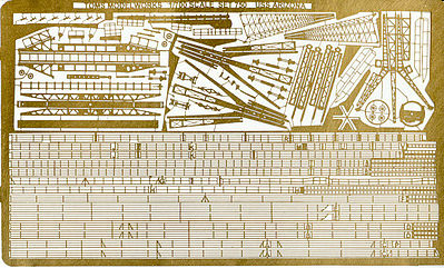 Toms USS Arizona Battleship Detail Set Plastic Model Ship Accessory 1/700 Scale #750