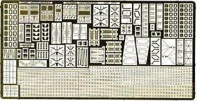 Toms WWII German Destroyers Detail Set Plastic Model Ship Accessory 1/700 Scale #771 Toms WWII German Destroyers Detail Set Plastic Model Ship Accessory 1/700 Scale #771