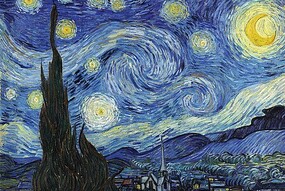 Tomax 1000pc Starry Night Van Gohg