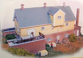 N-Scale-Arch Hanaford Mills Kit N Scale Model Railroad Building #10010 N-Scale-Arch Hanaford Mills Kit N Scale Model Railroad Building #10010