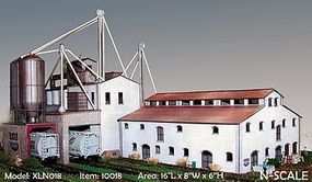 N-Scale-Arch X-Cel Feed Kit (Laser-Cut Wood) N Scale Model Railroad Building #10018 N-Scale-Arch X-Cel Feed Kit (Laser-Cut Wood) N Scale Model Railroad Building #10018