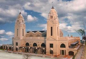N-Scale-Arch Worcester Union Station N-Scale N-Scale-Arch Worcester Union Station N-Scale