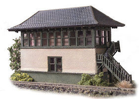 N-Scale-Arch NYCS/B&A Wooden Tower Kit N Scale Model Railroad Building #10032 N-Scale-Arch NYCS/B&A Wooden Tower Kit N Scale Model Railroad Building #10032