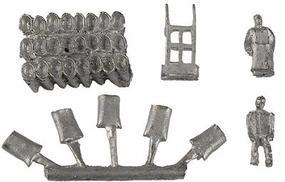 Open Sack Assortment N Scale Model Railroad Building Accessories #20023