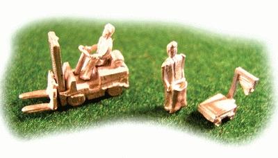 N-Scale-Arch Wooden Cable Reels (6) N Scale Model Railroad Building Accessory #20057