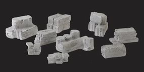 N-Scale-Arch Col/Blk/Slb/Slate Asst N-Scale