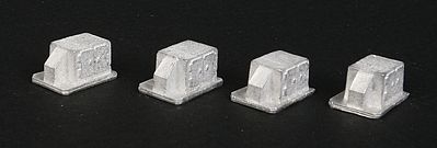 N-Scale-Arch Roof HVAC (Air/Heating Unit) Style 1 N Scale Model Railroad Building Accessory #20089