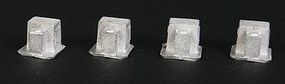 N-Scale-Arch Roof HVAC (Air/Heating Unit) Style 3 N Scale Model Railroad Building Accessory #20091 N-Scale-Arch Roof HVAC (Air/Heating Unit) Style 3 N Scale Model Railroad Building Accessory #20091