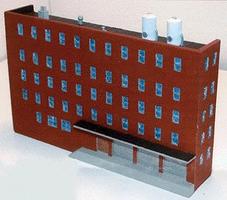 Warehouse-5 stry w/detail - Z-Scale