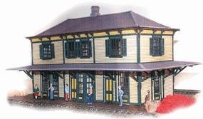 N-Scale-Arch CNJ Two-Story Station HO-Scale N-Scale-Arch CNJ Two-Story Station HO-Scale