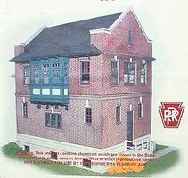 N-Scale-Arch Pennsylvania Railroad Harris Tower Laser-Cut Wood Kit HO Scale Model Railroad Building #40013 N-Scale-Arch Pennsylvania Railroad Harris Tower Laser-Cut Wood Kit HO Scale Model Railroad Building #40013