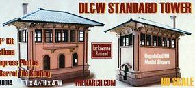 N-Scale-Arch DL&W Standard Concrete Tower pkg(2) Kit HO Scale Model Railroad Building #40014 N-Scale-Arch DL&W Standard Concrete Tower pkg(2) Kit HO Scale Model Railroad Building #40014