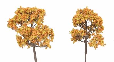 N-Scale-Arch Trees Fall Fiesta Ocher6/ - Z-Scale (6)