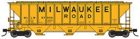 Trainworx PS2CD 4427 Covered Hopper Milwaukee #97837 N Scale Model Train Freight Car #2443403 Trainworx PS2CD 4427 Covered Hopper Milwaukee #97837 N Scale Model Train Freight Car #2443403