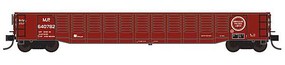 Trainworx 52'6'' Corrugated Gondola Ready to Run Missouri Pacific 10 (Boxcar Red, Buzz Saw Logo) N-Scale Trainworx 52'6'' Corrugated Gondola Ready to Run Missouri Pacific 10 (Boxcar Red, Buzz Saw Logo) N-Scale