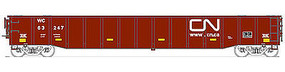 Trainworx Thrall 52'6'' Gondola Car WC #63247 N Scale Model Train Freight Car #2522005 Trainworx Thrall 52'6'' Gondola Car WC #63247 N Scale Model Train Freight Car #2522005