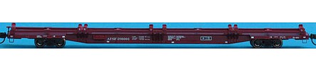 Trainworx Conv Container Car ATSF - N-Scale