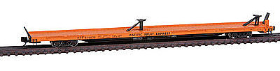 Trainworx PS 85 Flat Car PFE #830038 N Scale Model Train Freight Car #2854606