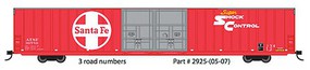 Trainworx N 86'6'Auto Parts Boxcar Atsf Trainworx N 86'6'Auto Parts Boxcar Atsf