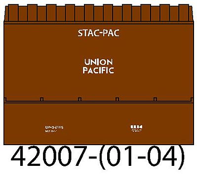 Trainworx 20 Stac-Pac Cntn UP #2 - N-Scale