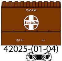 N 20'STAC-PAC CONTNR ATSF