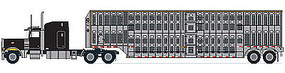 Trainworx N PETERBILT BULL HAULER Blk/Si Trainworx N PETERBILT BULL HAULER Blk/Si