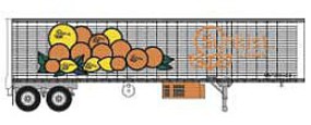 Trainworx Ho Corrugated Trailer Sunkist Trainworx Ho Corrugated Trailer Sunkist
