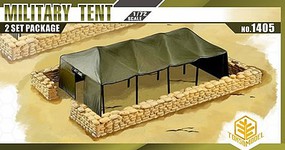 Toxso 1/72 Military Tent (2) w/Sandbag Walls Toxso 1/72 Military Tent (2) w/Sandbag Walls
