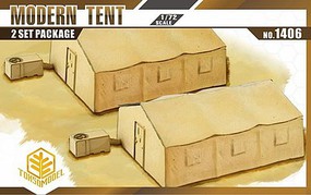 Toxso 1/72 Modern Tent (2) w/Heater/AC Unit Toxso 1/72 Modern Tent (2) w/Heater/AC Unit