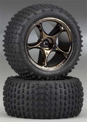 Traxxas Tires and Wheels Assembled (2)