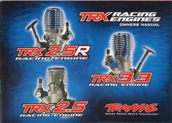 Traxxas Engine Manual TRX 2.5/2.5R/3.3