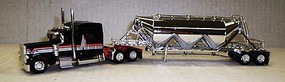 Trucks-N-Stuff Peterbilt 389 sleeper cab with pneumatic trailer HO Scale Model Railroad Vehicle #spec017