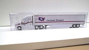 Trucks-N-Stuff Kenworth T680 Sleeper Cab Tractor with 53' Dry Van Trailer Assembled Covenant (white, blue, red) Trucks-N-Stuff Kenworth T680 Sleeper Cab Tractor with 53' Dry Van Trailer Assembled Covenant (white, blue, red)
