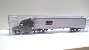 Trucks-N-Stuff Peterbilt 579 Sleeper Cab Tractor with 53' Reefer Trailer Assembled Pride Transport (gray, white, red) Trucks-N-Stuff Peterbilt 579 Sleeper Cab Tractor with 53' Reefer Trailer Assembled Pride Transport (gray, white, red)