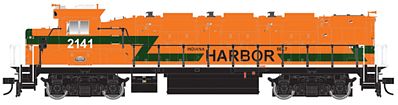 Trainman NRE Genset II Locomotive - Standard DC Indiana Harbor Belt #2141 Village of Bridgeview (orange, green) - HO-Scale