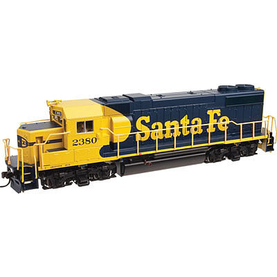  Santa Fe #2372 -- HO Scale Model Train Diesel Locomotive -- #10001743